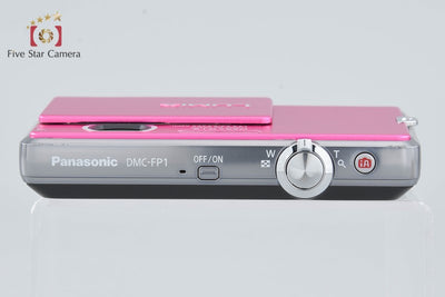 [Used] Panasonic LUMIX DMC-FP1 Pink Compact Digital Camera with Original Box