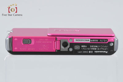 [Used] Panasonic LUMIX DMC-FP1 Pink Compact Digital Camera with Original Box