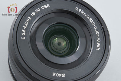 [Used] SONY Sony E PZ 16-50mm f/3.5-5.6 OSS SELP1650 Black