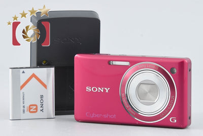 [Used] SONY Cyber-shot DSC-W380 Red Compact Digital Camera