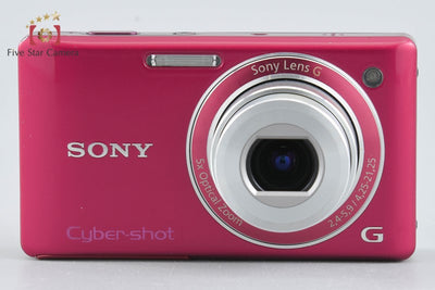 [Used] SONY Cyber-shot DSC-W380 Red Compact Digital Camera