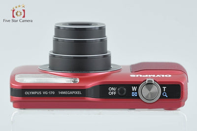 [Used] OLYMPUS Olympus VG-170 Red Compact Digital Camera