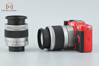 [Used] PENTAX Pentax Q10 Double Zoom Lens Kit Red, Low Shutter Count