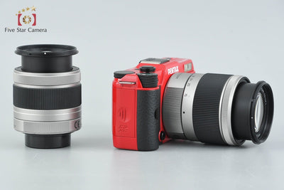 [Used] PENTAX Pentax Q10 Double Zoom Lens Kit Red, Low Shutter Count