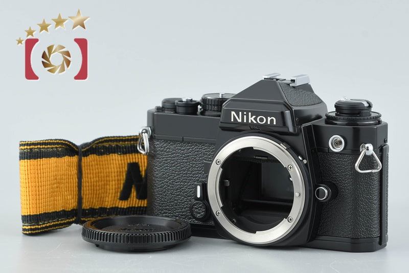 [Used] Nikon FE Black Film SLR Camera
