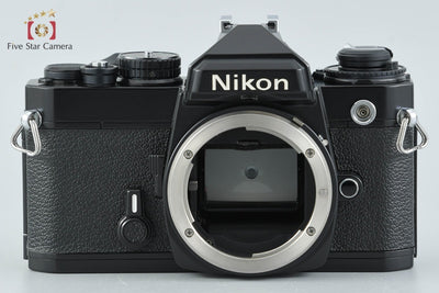 [Used] Nikon FE Black Film SLR Camera