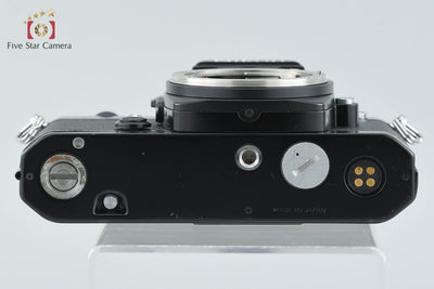 [Used] Nikon FE Black Film SLR Camera
