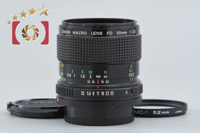 [Used] Canon New FD 50mm f/3.5 MACRO