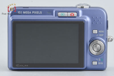 【中古】Casio カシオ EXILIM ZOOM EX-Z1050 ブルー コンパクトデジタルカメラ