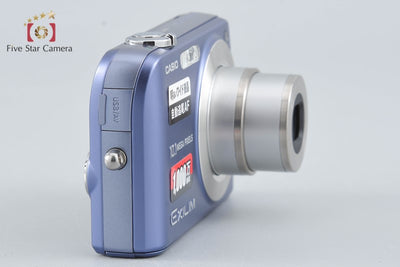 【中古】Casio カシオ EXILIM ZOOM EX-Z1050 ブルー コンパクトデジタルカメラ