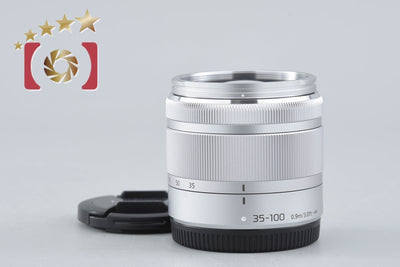 [Used] Panasonic LUMIX G VARIO 35-100mm f/4-5.6 ASPH. MEGA O.I.S. H-FS35100 Silver