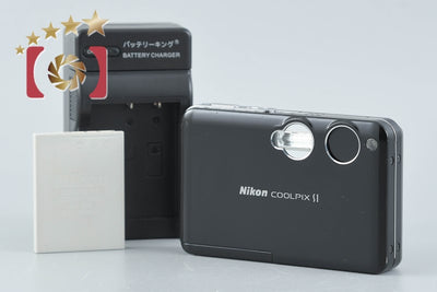 [Used] Nikon COOLPIX S1 Dolce Black Compact Digital Camera