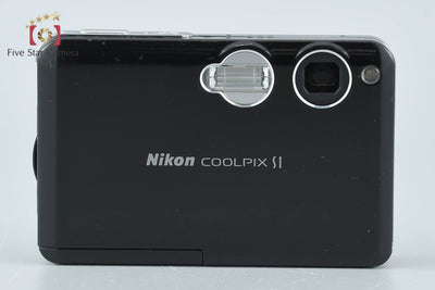 [Used] Nikon COOLPIX S1 Dolce Black Compact Digital Camera