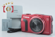 【中古】Canon キヤノン PowerShot SX700 HS レッド コンパクトデジタルカメラ