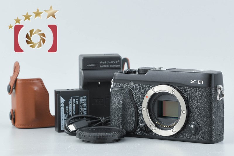 [Used] FUJIFILM Fuji Film X-E1 Black Mirrorless Interchangeable Lens Camera