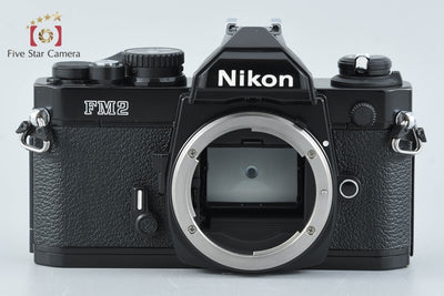 [Used] Nikon New FM2 Late Model Black SLR Film Camera