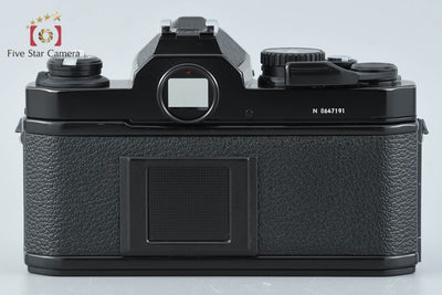 [Used] Nikon New FM2 Late Model Black SLR Film Camera