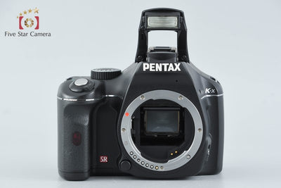 [Used] PENTAX Pentax K-x Black Digital SLR Camera, Low Shutter Count