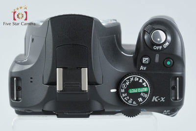 [Used] PENTAX Pentax K-x Black Digital SLR Camera, Low Shutter Count