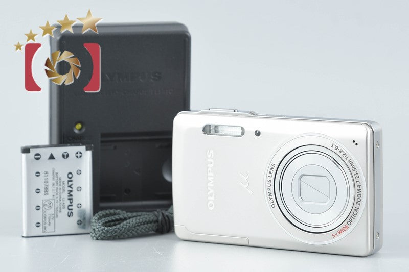 [Used] OLYMPUS Olympus μ-5010 Titanium Silver Compact Digital Camera