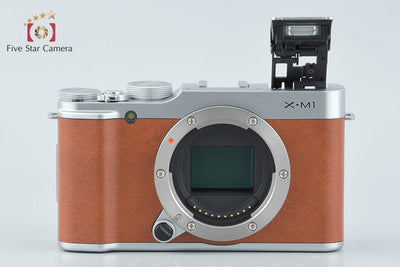 【中古】FUJIFILM 富士フイルム X-M1 レンズキット ブラウン