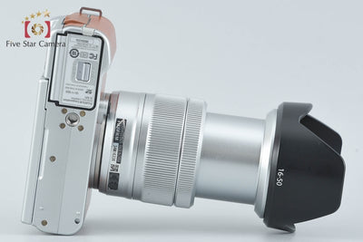 【中古】FUJIFILM 富士フイルム X-M1 レンズキット ブラウン