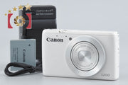 [Used] Canon PowerShot S200 White Compact Digital Camera