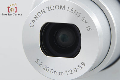 [Used] Canon PowerShot S200 White Compact Digital Camera