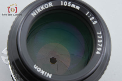 [Used] Nikon Ai NIKKOR 105mm f/2.5