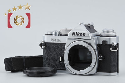 [Used] Nikon FM3A Silver Film SLR Camera