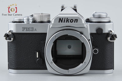 [Used] Nikon FM3A Silver Film SLR Camera