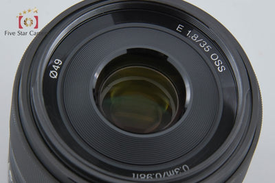 [Used] SONY E 35mm f/1.8 OSS SEL35F18
