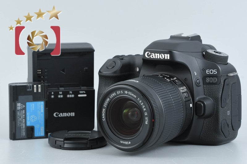 [Used] Canon EOS 80D EF-S 18-55 IS STM Lens Kit