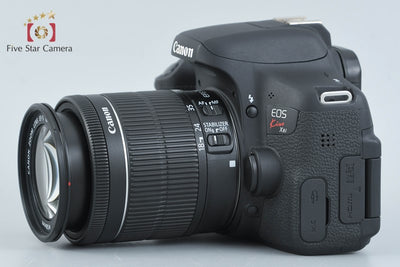 【中古】Canon キヤノン EOS Kiss X8i EF-S 18-55 IS STM レンズキット