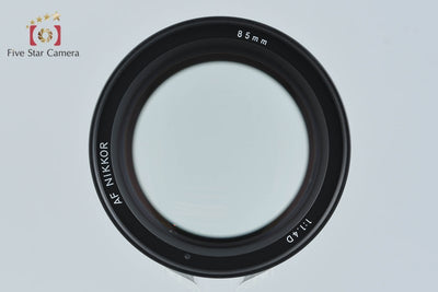 [Used] Nikon AF NIKKOR 85mm f/1.4 D