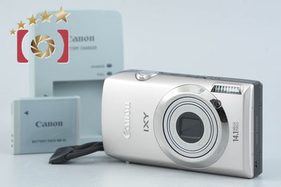 [Used] Canon IXY 10S Silver Compact Digital Camera