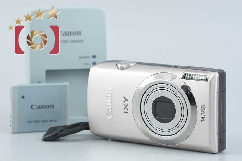 [Used] Canon IXY 10S Silver Compact Digital Camera