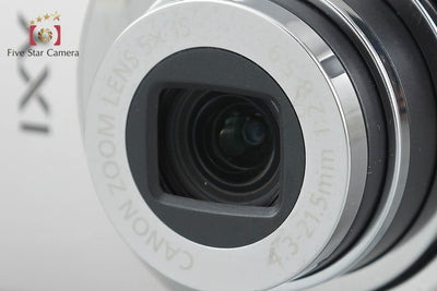 [Used] Canon IXY 10S Silver Compact Digital Camera