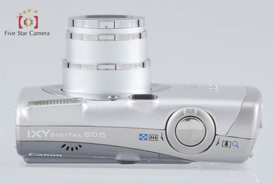 【中古】Canon キヤノン IXY Digital 810 IS シルバー コンパクトデジタルカメラ