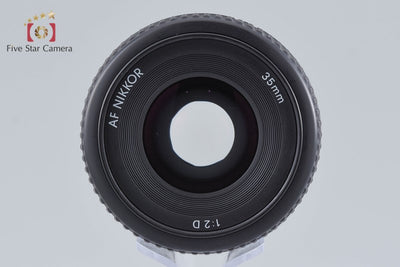 【中古】Nikon ニコン AF NIKKOR 35mm f/2 D