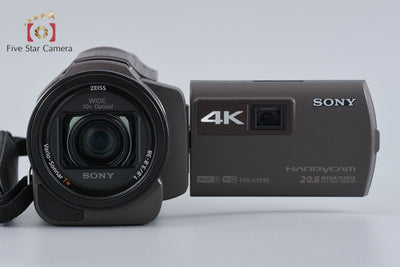 [Used] SONY Sony FDR-AXP35 Bronze Brown Digital 4K Video Camera Multilingual