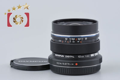 [Used] OLYMPUS M.ZUIKO DIGITAL ED 12mm f/2.0 Black