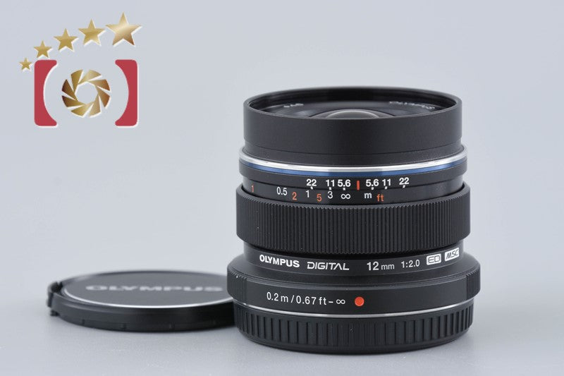 [Used] OLYMPUS M.ZUIKO DIGITAL ED 12mm f/2.0 Black