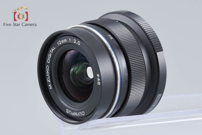 [Used] OLYMPUS M.ZUIKO DIGITAL ED 12mm f/2.0 Black