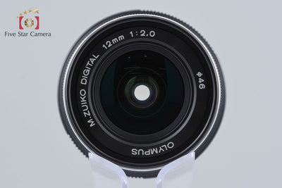 [Used] OLYMPUS M.ZUIKO DIGITAL ED 12mm f/2.0 Black