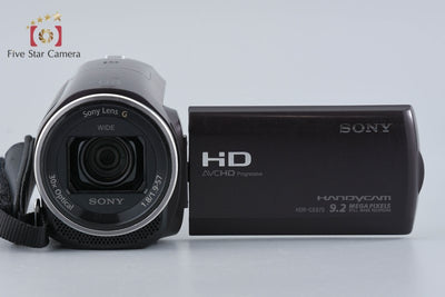 [Used] Sony Handycam HDR-CX670 Bordeaux Brown Digital Video Camera Multi-language support
