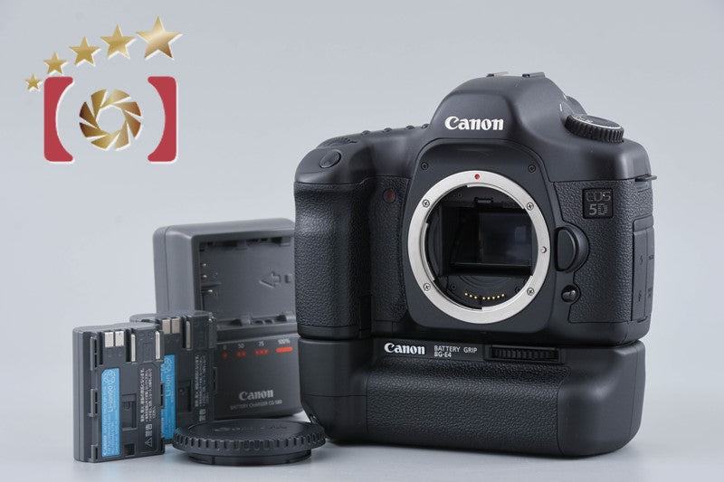 [Used] Canon EOS 5D + BG-E4 Battery Grip