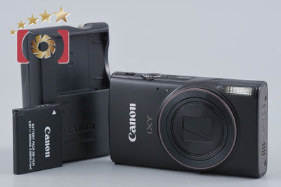 【中古】Canon キヤノン IXY 650 ブラック コンパクトデジタルカメラ