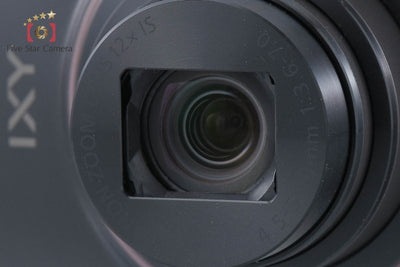 【中古】Canon キヤノン IXY 650 ブラック コンパクトデジタルカメラ