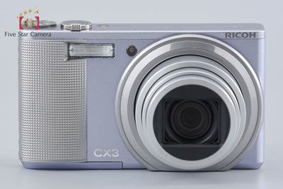 [Used] RICOH CX3 Violet Compact Digital Camera with Original Box